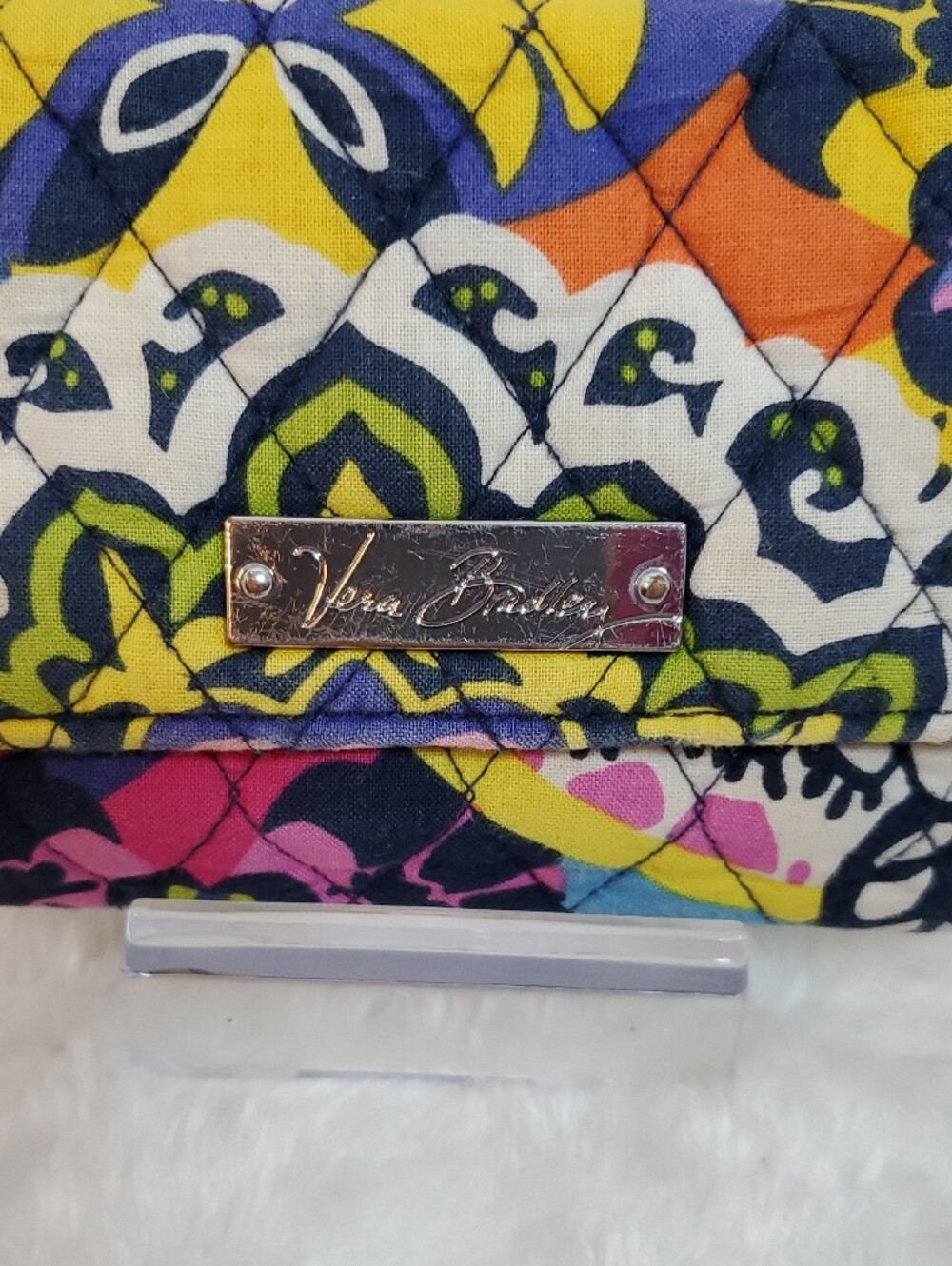 Vera Bradley RIO Tri-Fold Wallet EUC - Picture 2 of 11